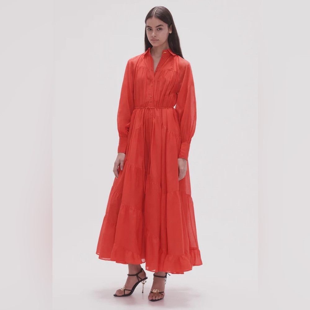 Musing Smock Maxi Dress Size US4 AU8 NWT